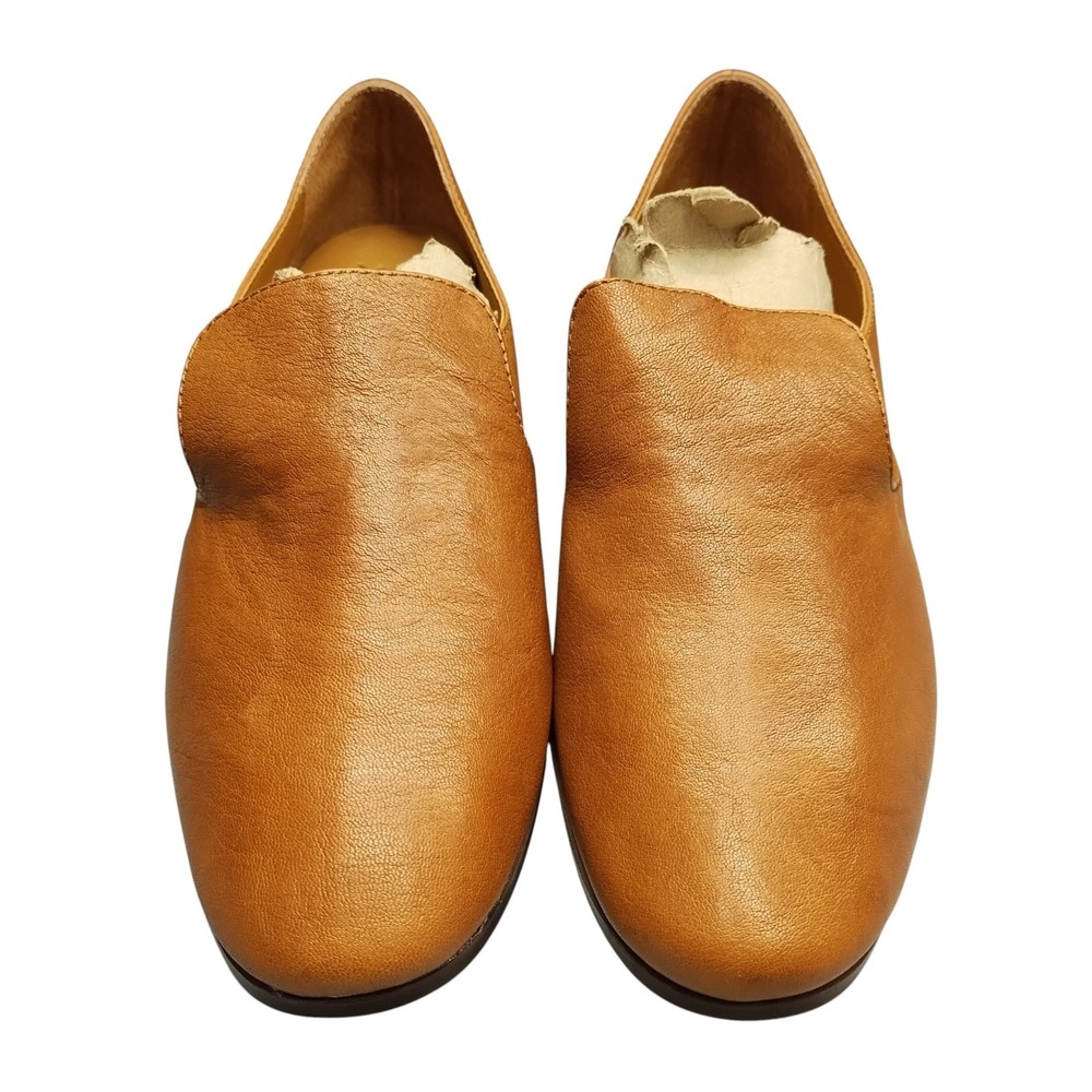 Patricia Nash Designs Loafers Mens US 9.5M Brown Cuban Heel Comfort Slip On‎ EUC